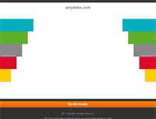 Tablet Screenshot of amybites.com